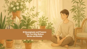 12 Houseplants and Flowers That Can Help Reduce Stress and Anxiety