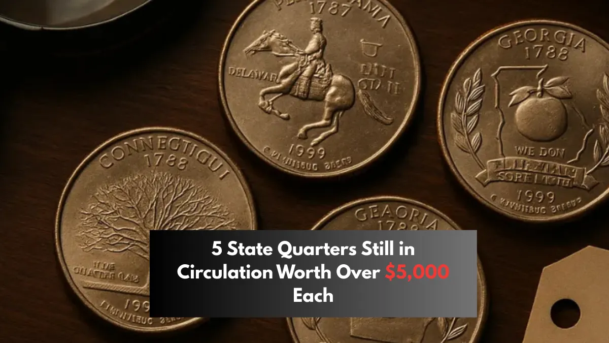 5 State Quarters Still in Circulation Worth Over $5,000 Each