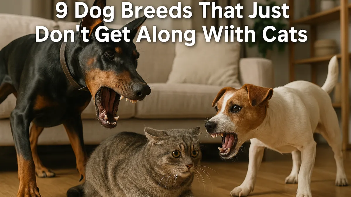 9 Dog Breeds That Just Don’t Get Along With Cats