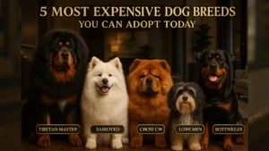 5 Most Expensive Dog Breeds You Can Adopt Today