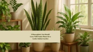 8 Houseplants You Should Grow With Snake Plants for a Lusher Indoor Garden