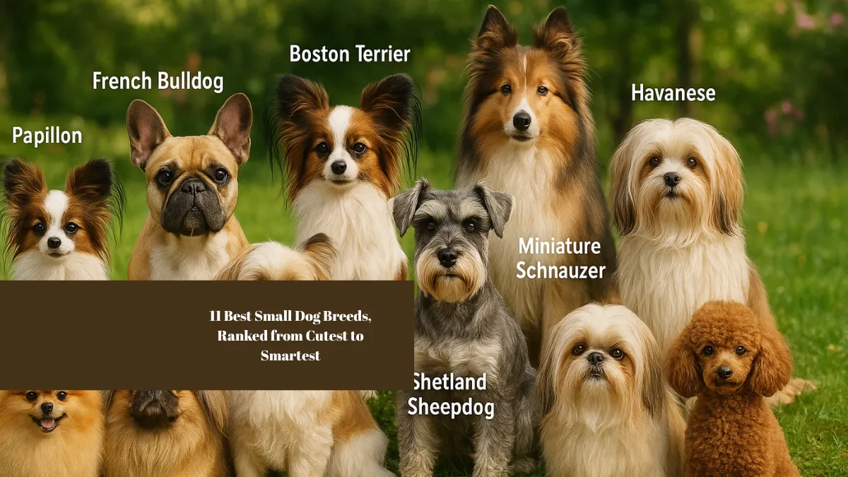 11 Best Small Dog Breeds, Ranked from Cutest to Smartest